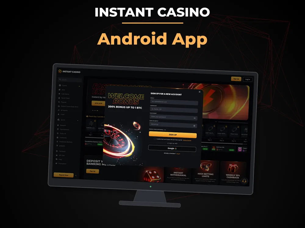 instant casino - Android App