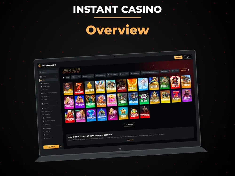 instant casino - Overview