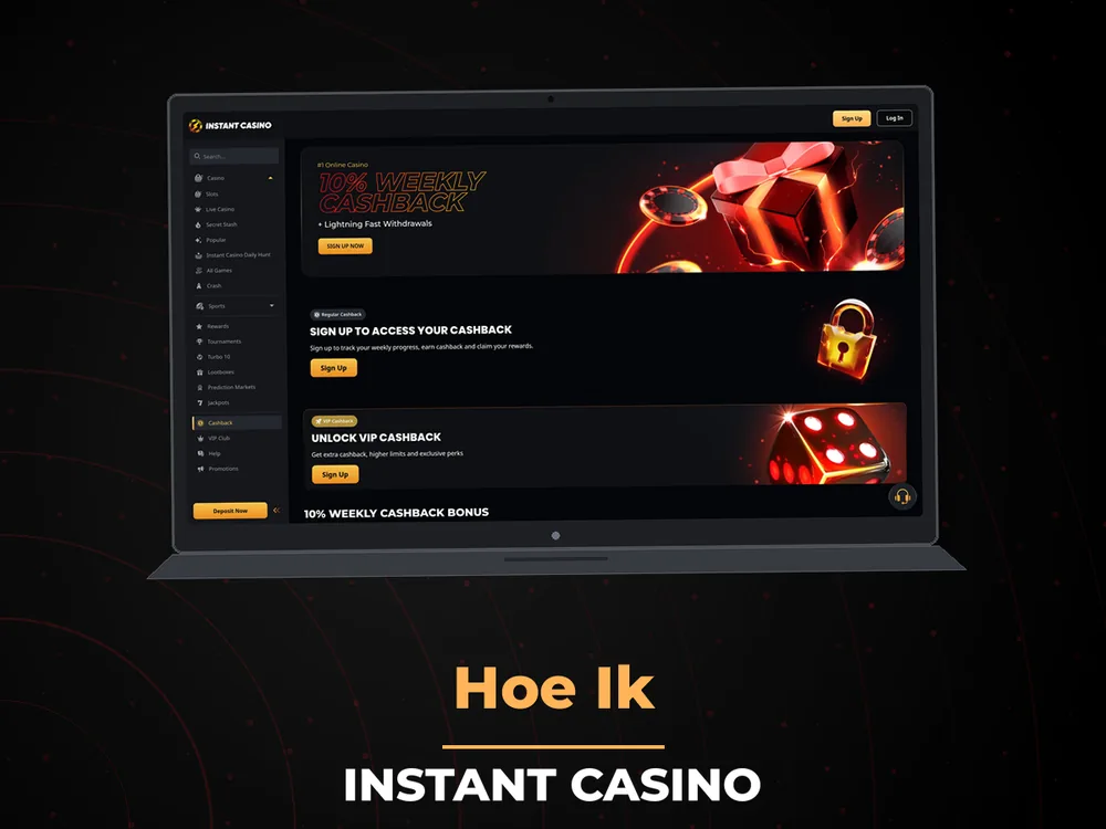 instant casino - Hoe Ik