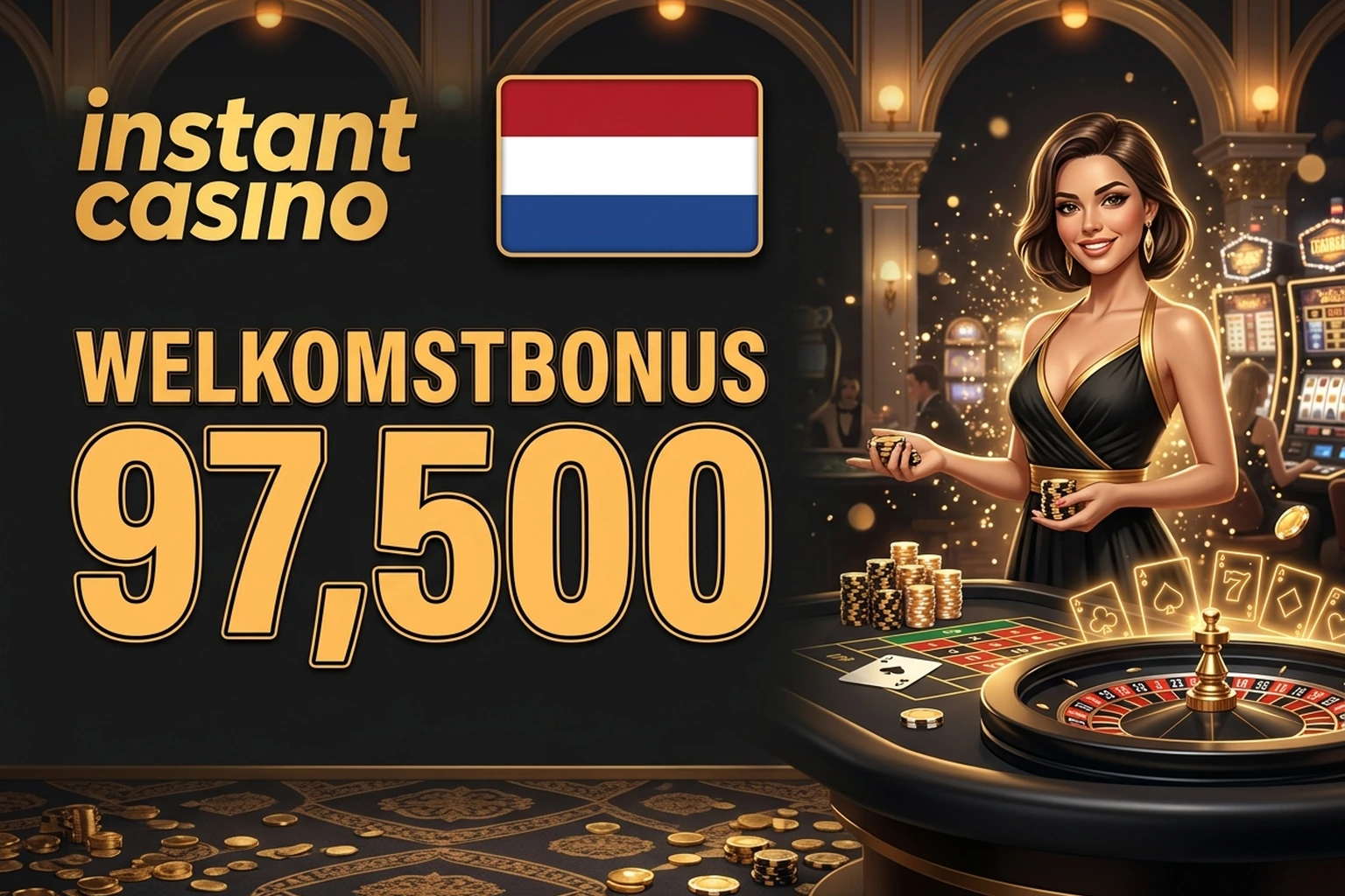 Instant Casino Nederland Online Gokken Slots en Live Spellen